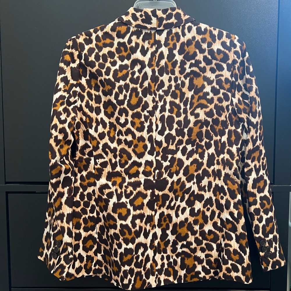 J.Crew leopard blazer - Picture 4 of 6